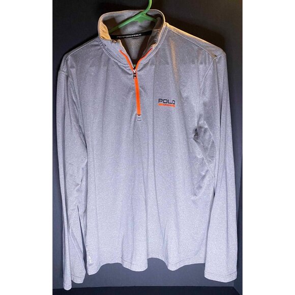Polo Sport Other - Polo Sport Mens M 1/4 Zip Pullover Gray Sweater